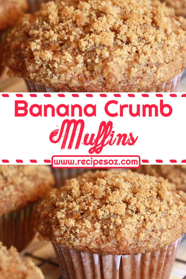 Banana Crumb Muffins Recipe