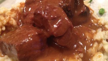 Beef Tips with Rice Rcipe