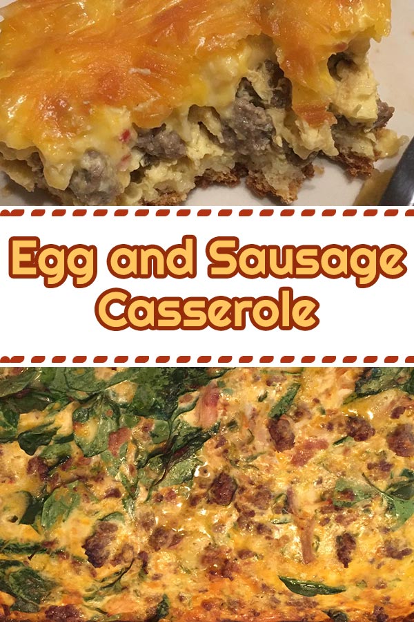 Egg and Sausage Casserole Recipe