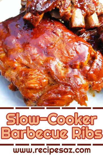 Slow-Cooker Barbecue Ribs - Recipes A to Z