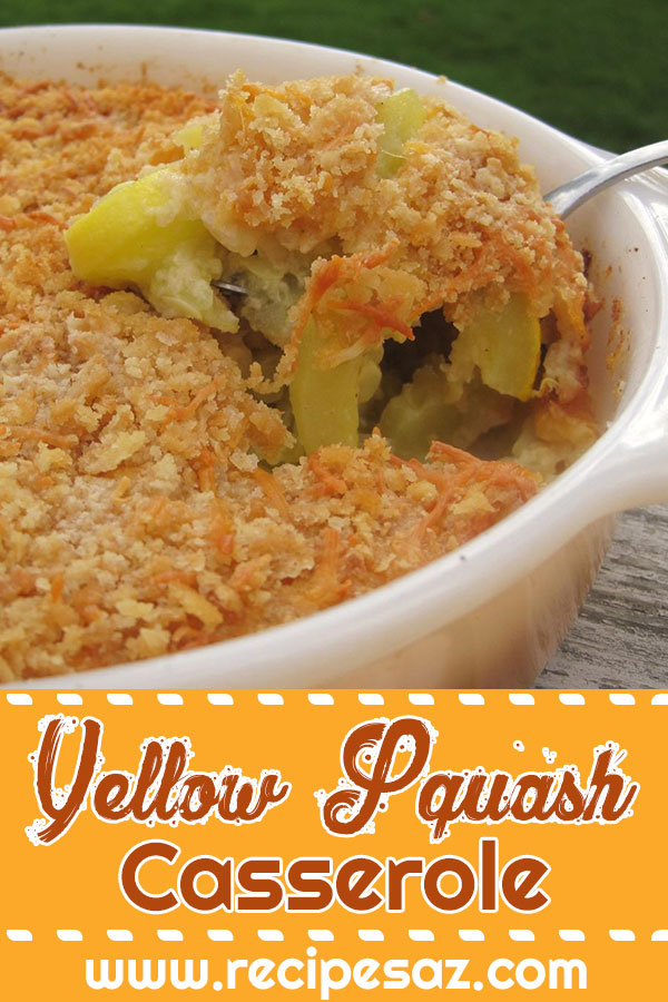 Yellow Squash Casserole Recipe