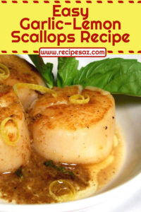 Easy Garlic-Lemon Scallops Recipe - Page 2 Of 2 - Recipes A To Z