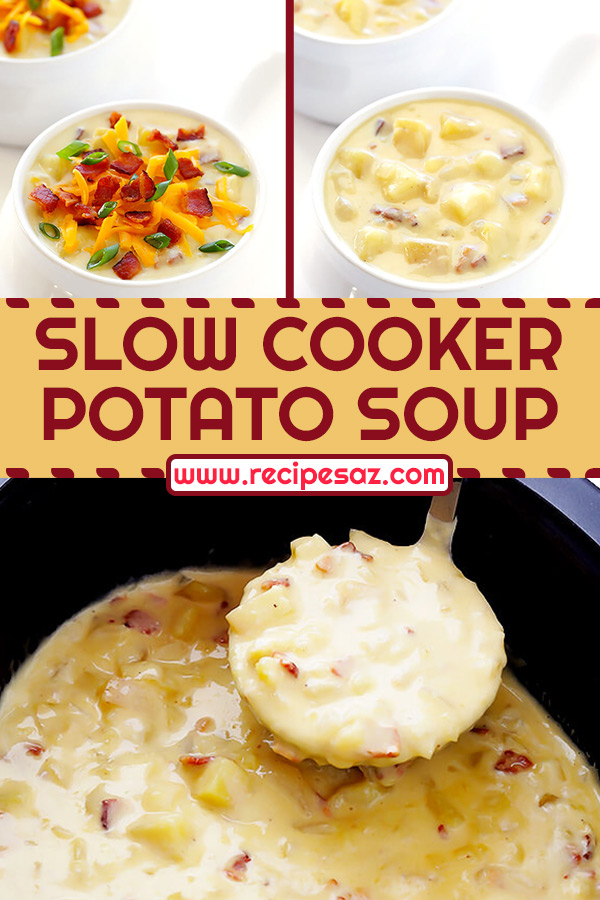 Slow Cooker Potato Soup Recipe