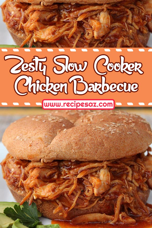 Zesty Slow Cooker Chicken Barbecue Recipe - Page 2 of 2 - Recipes A to Z