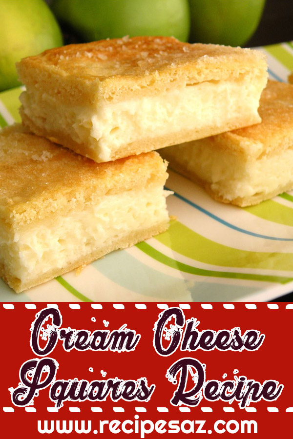 Cream Cheese Squares Recipe