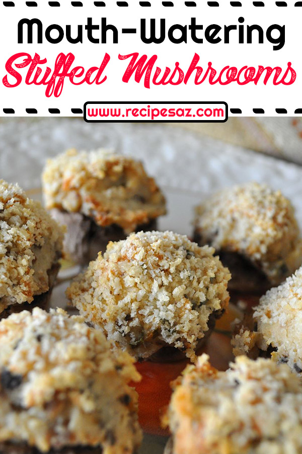 Mouth-Watering Stuffed Mushrooms Recipe