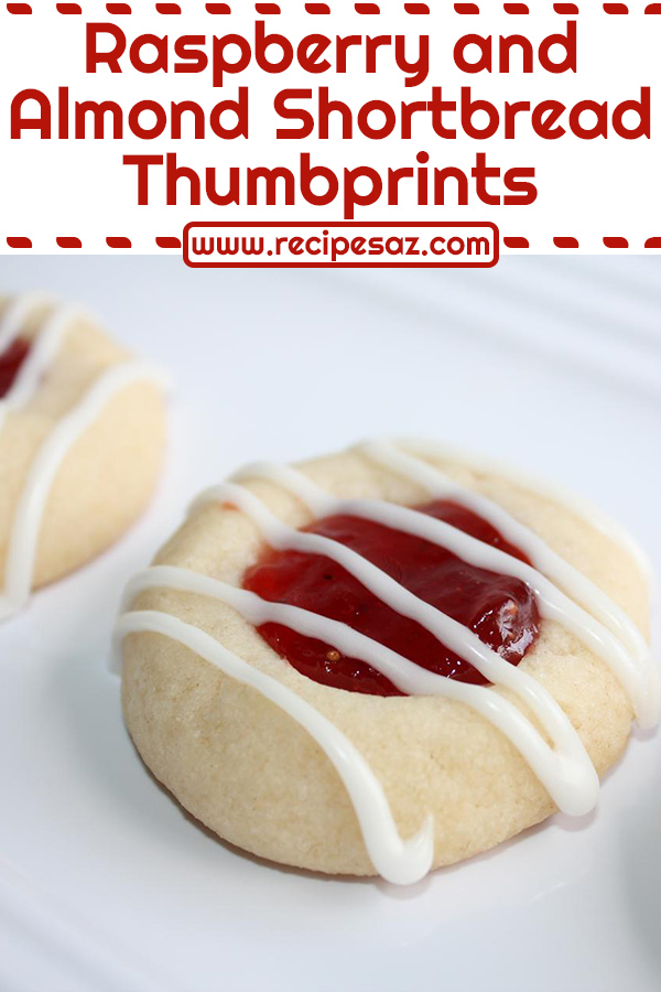 Raspberry and Almond Shortbread Thumbprints Recipe