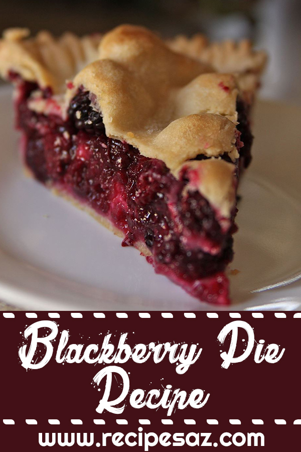 Blackberry Pie Recipe