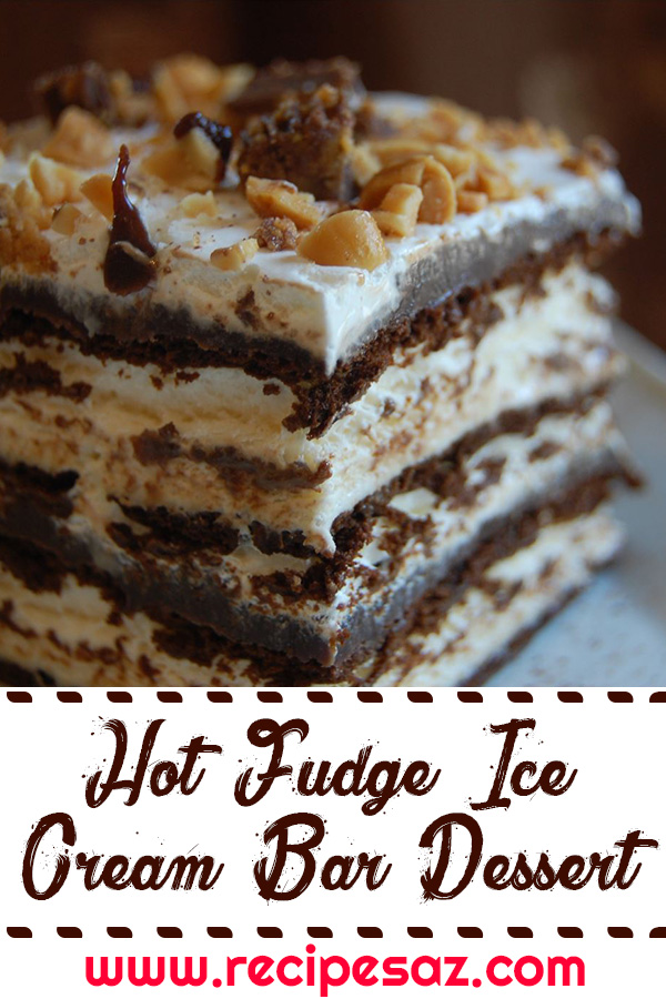 Hot Fudge Ice Cream Bar Dessert Recipe