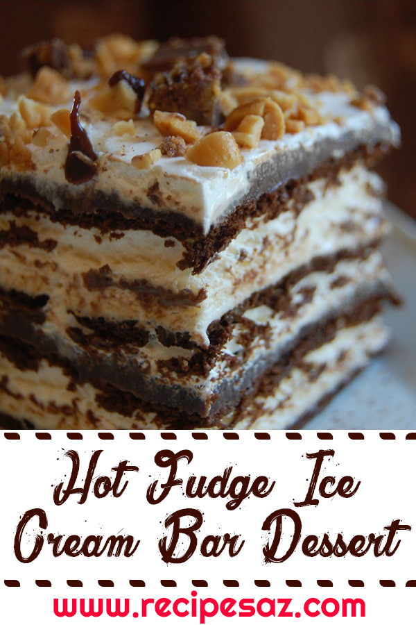 Hot Fudge Ice Cream Bar Dessert Recipe Recipes A to Z