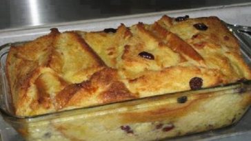 Bread and Butter Pudding Recipe