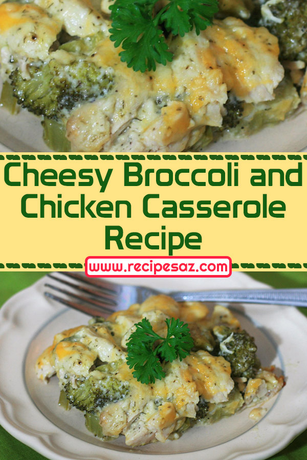 Cheesy Broccoli and Chicken Casserole Recipe