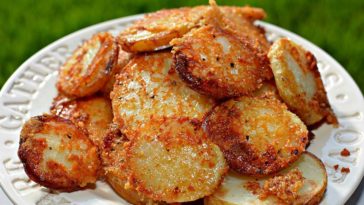 Crispy Crunchy Parmesan Potatoes Recipe