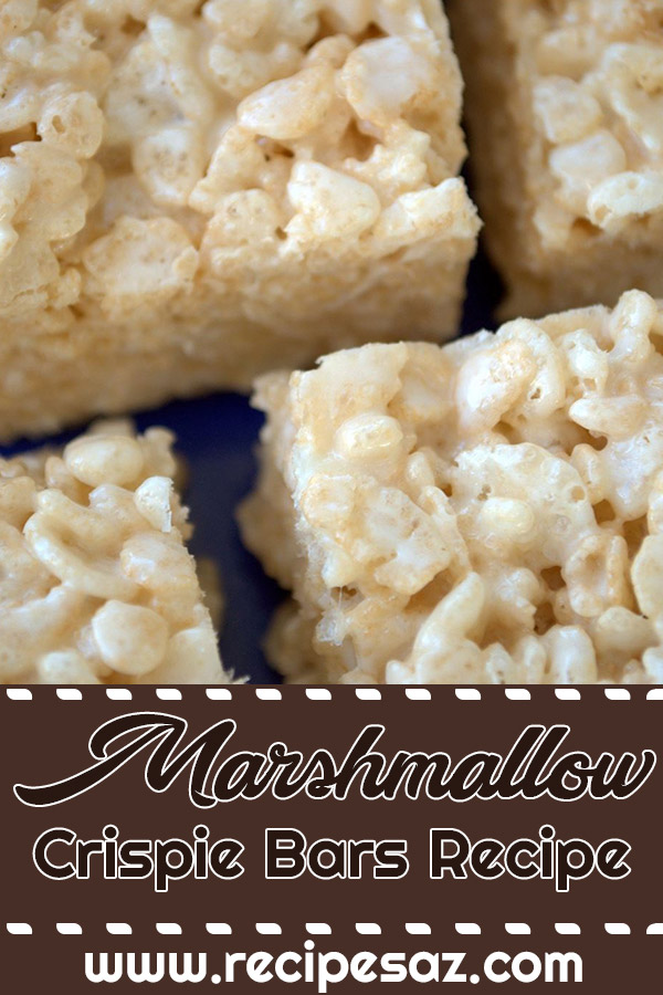 Marshmallow Crispie Bars Recipe