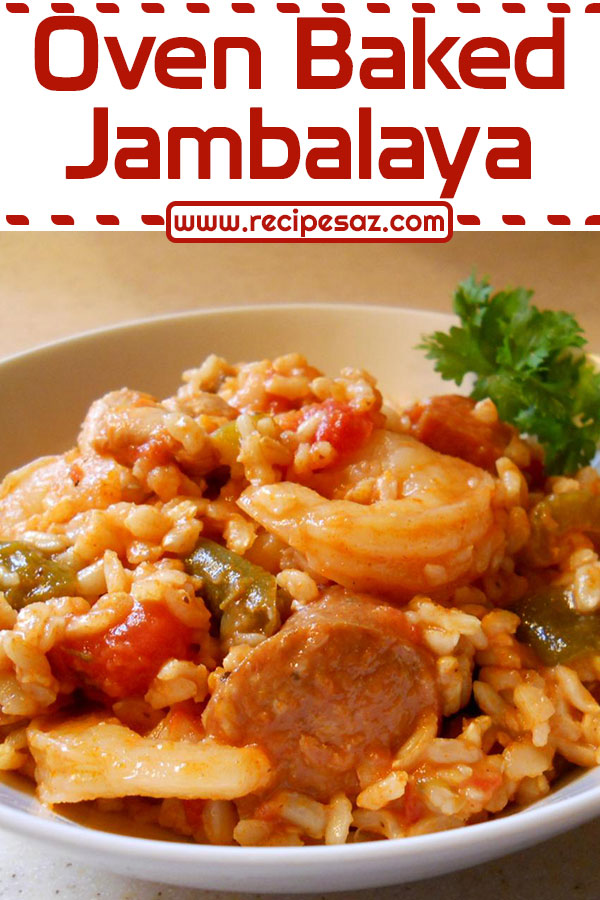 Oven Baked Jambalaya Recipe