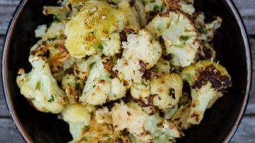 Roasted Garlic Cauliflower Recipe