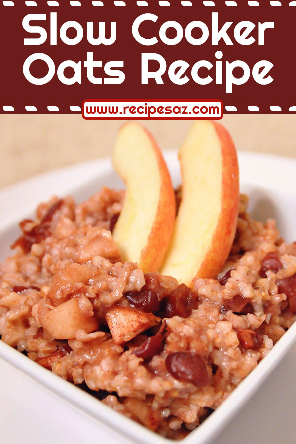 Slow Cooker Oats Recipe