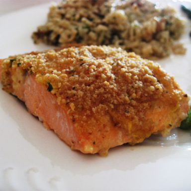 Baked Salmon Fillets Dijon Recipe - Recipes A to Z