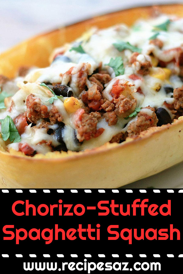 Chorizo-Stuffed Spaghetti Squash Recipe