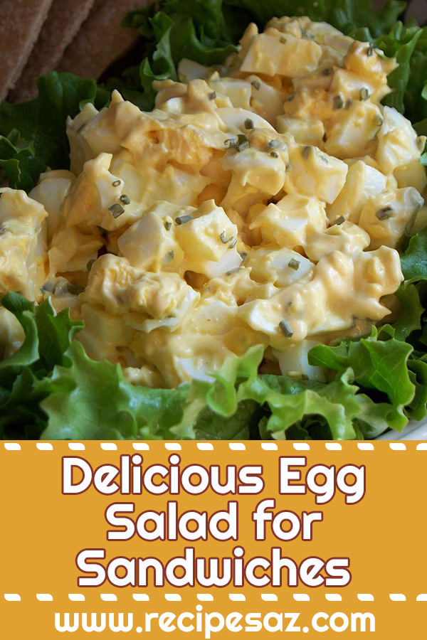 Delicious Egg Salad for Sandwiches Recipe