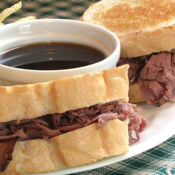 Easy French Dip Sandwiches recipe - Recipes A to Z