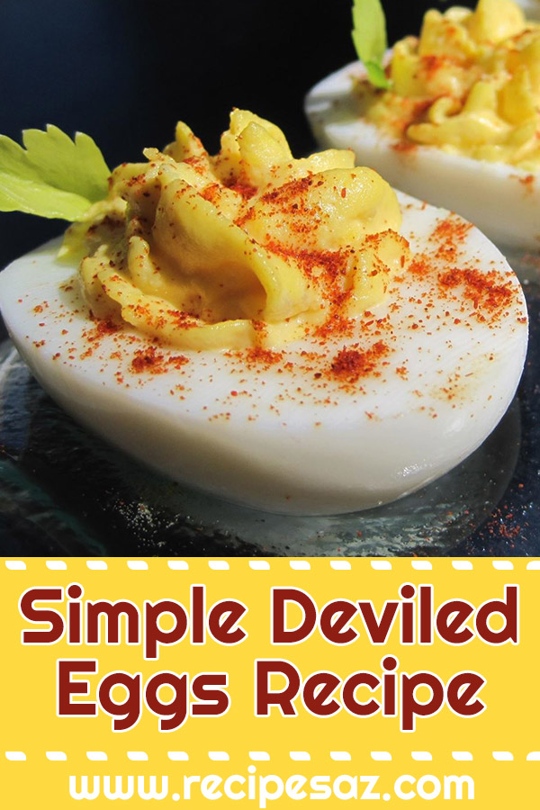 Simple Deviled Eggs Recipe