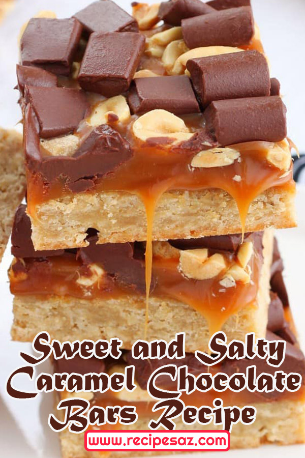 Sweet and Salty Caramel Chocolate Bars Recipe