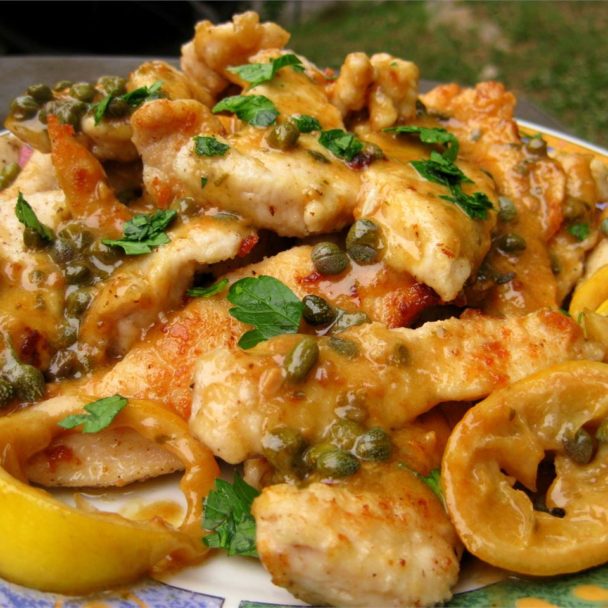 Lemon Chicken Piccata Recipe - Recipes A to Z