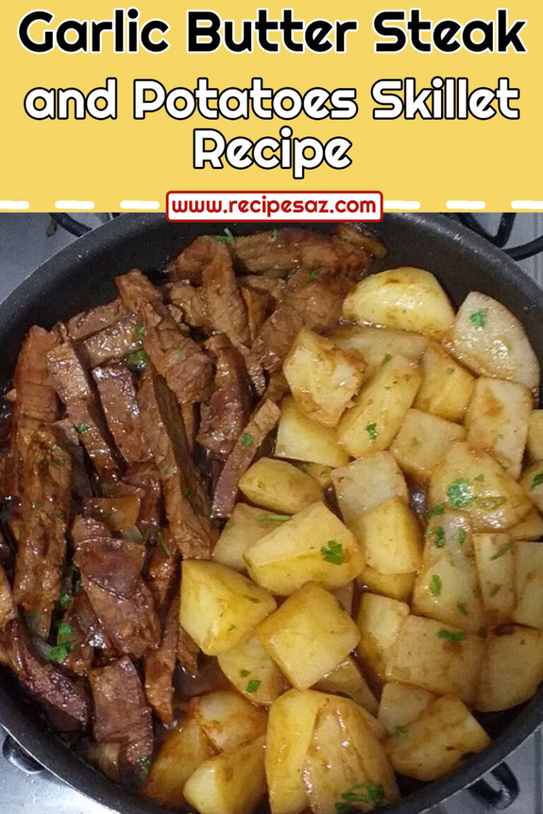 Garlic Butter Steak and Potatoes Skillet Recipe - Recipes A to Z
